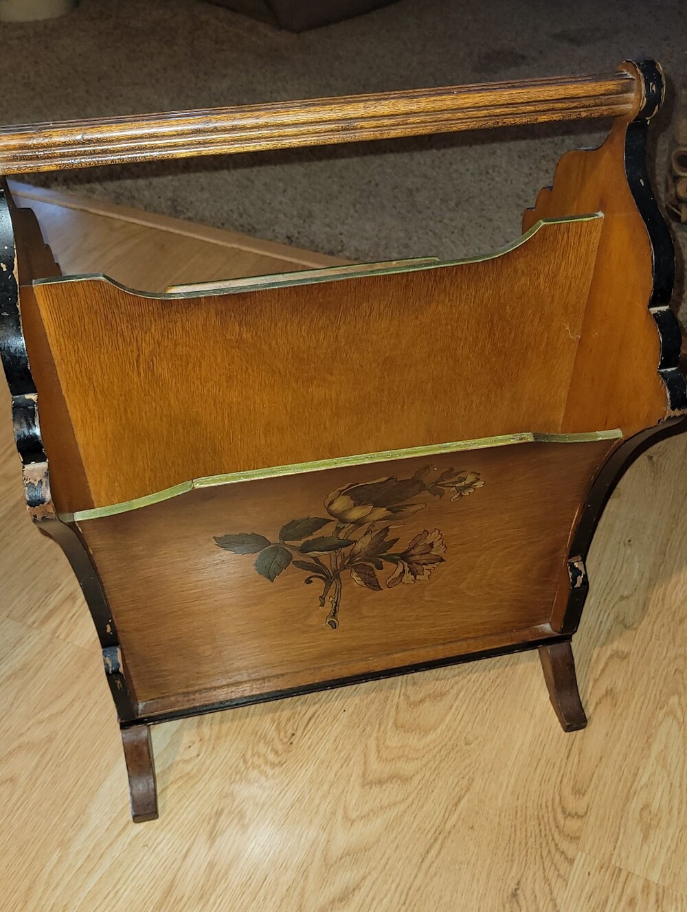 Vintage Magazine Rack